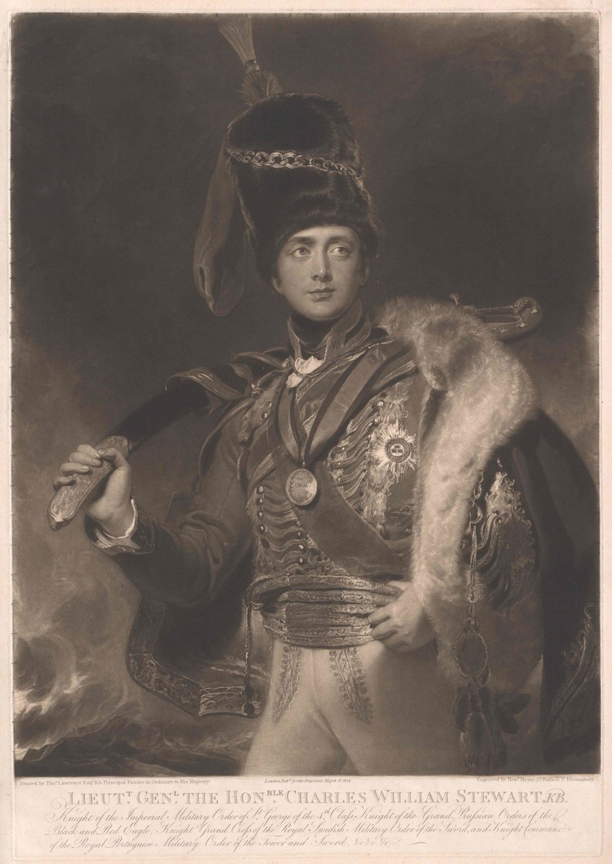 Charles William markiz Londonderry autorstwa Artist Unknown