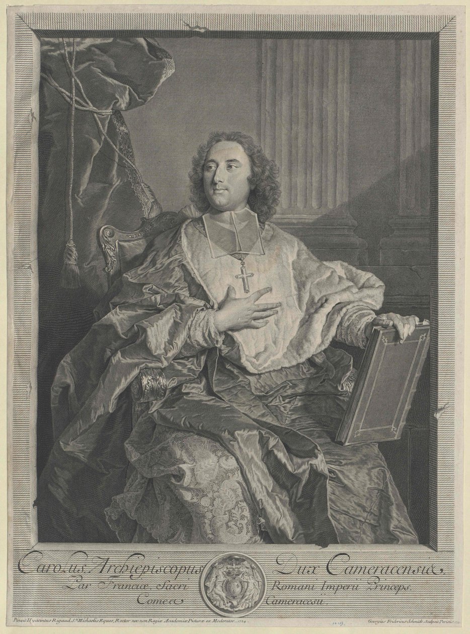 Charles de Saint Albin autorstwa Artist Unknown