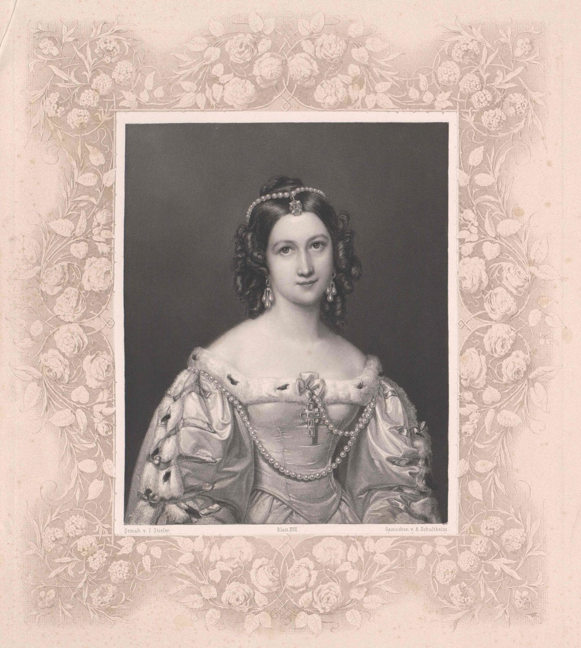 Charlotte von hedge autorstwa Artist Unknown