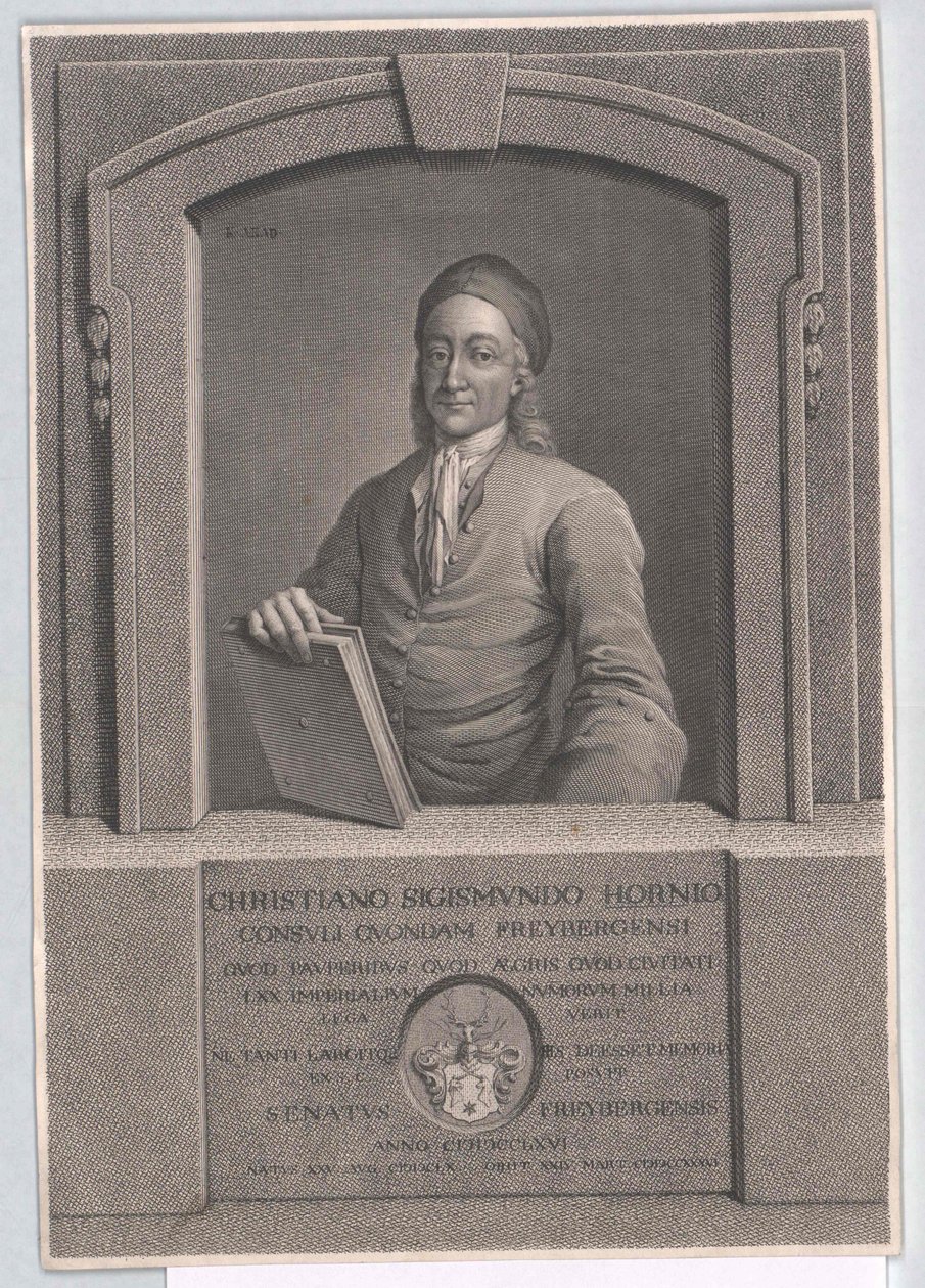 Christian Sigismund horn autorstwa Artist Unknown