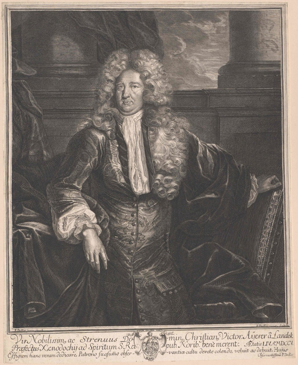 Christian Victor Ayrer autorstwa Artist Unknown