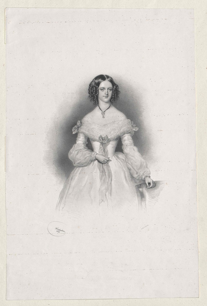 Christiana hrabina von Nostitz-Rieneck autorstwa Artist Unknown