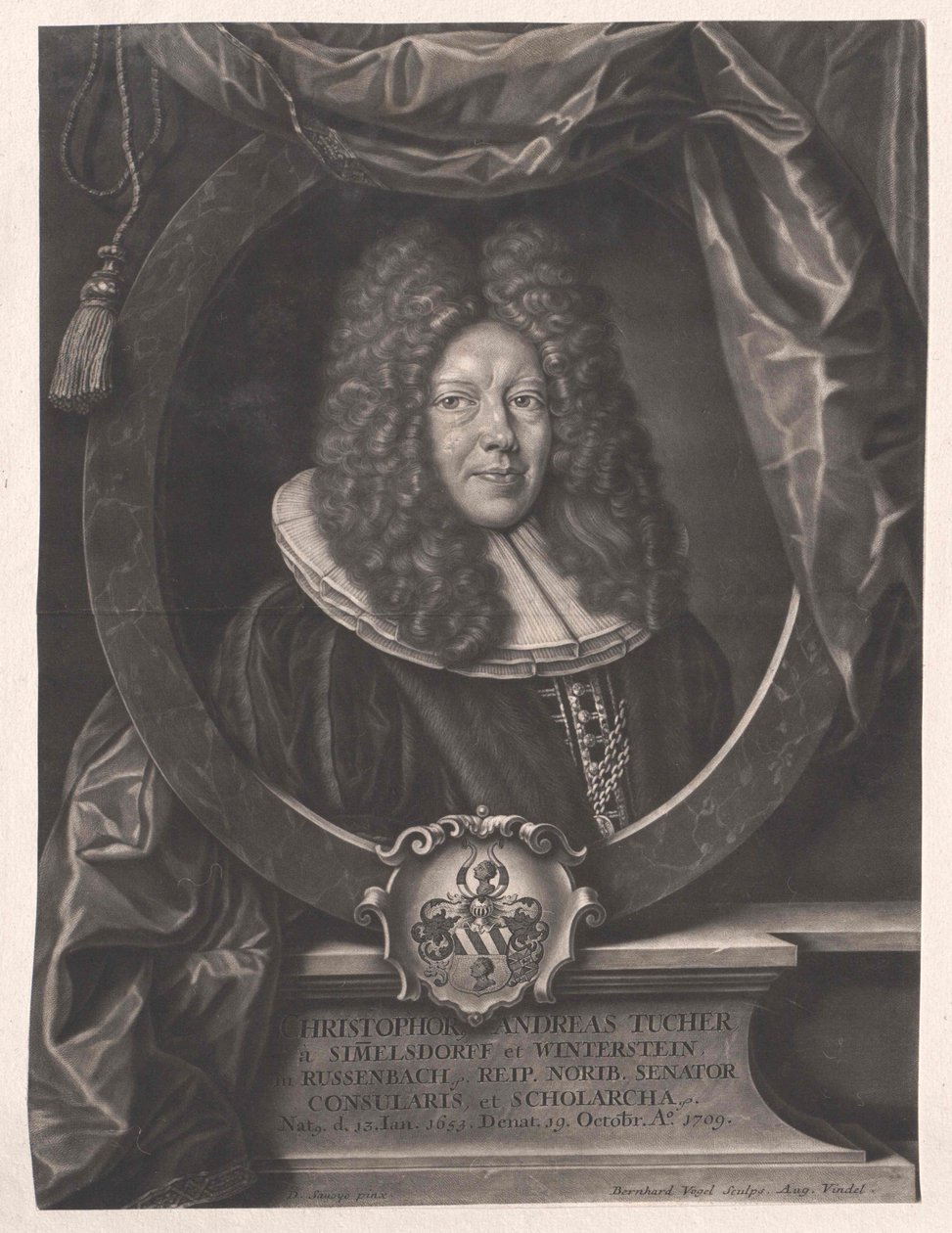 Christoph Andreas Tucher z Simmelsdorfu autorstwa Artist Unknown