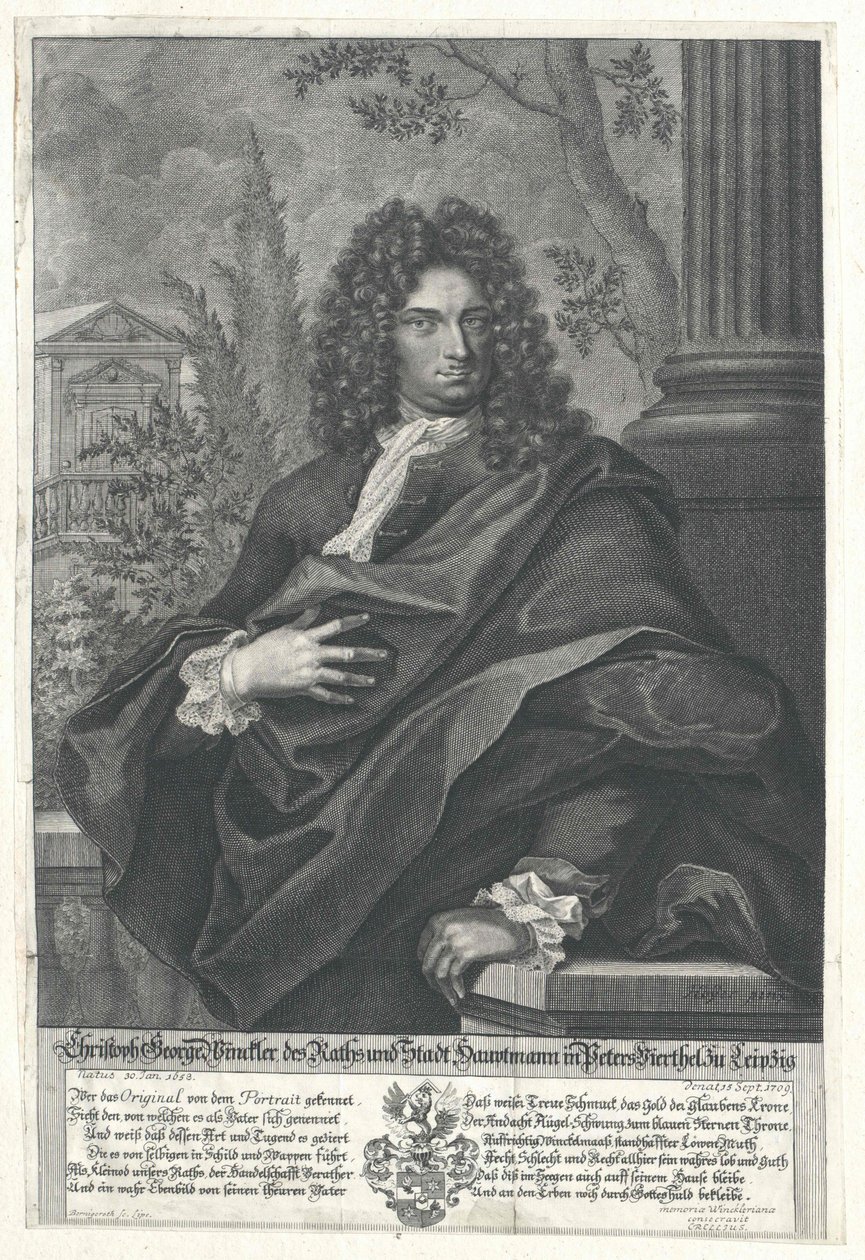 Christoph George Winckler autorstwa Artist Unknown