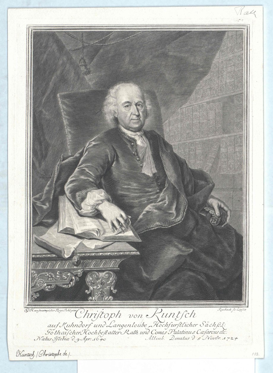 Christoph von Kuntsch autorstwa Artist Unknown