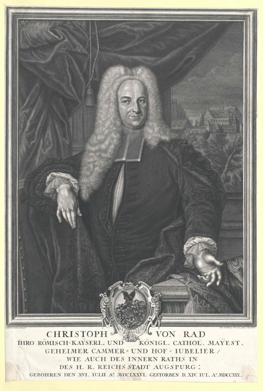 Christoph von Rad autorstwa Artist Unknown