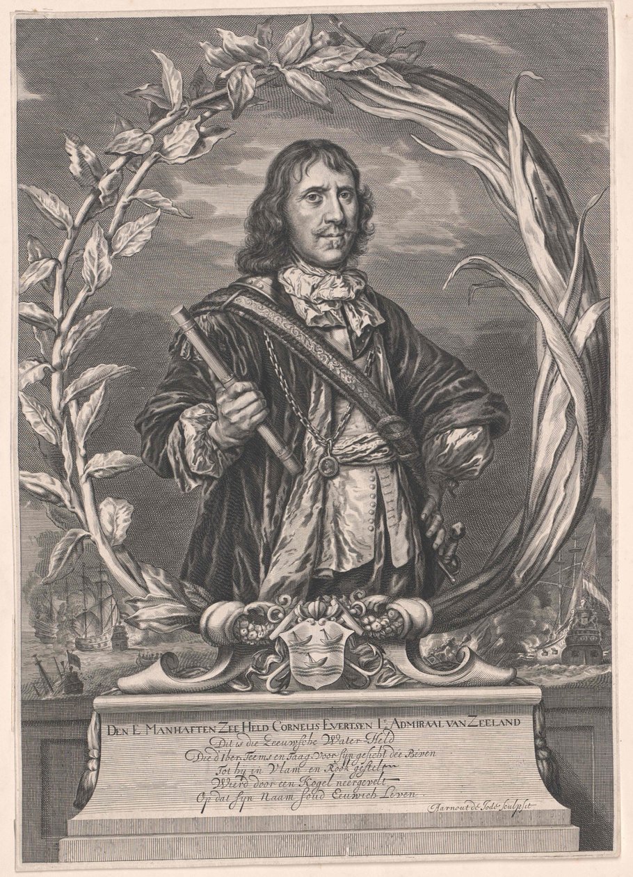 Cornelis d. Ae Evertsen autorstwa Artist Unknown