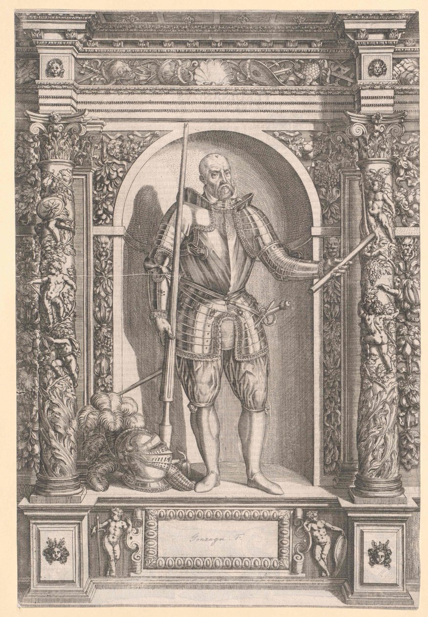 Hrabia Guastalla Ferdynand I autorstwa Artist Unknown