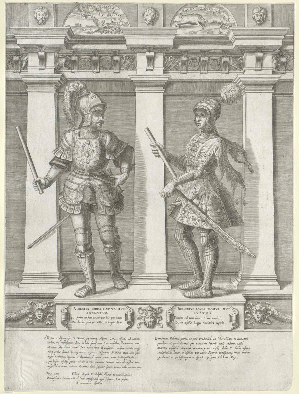 Hrabia Habsburgów Albrecht IV autorstwa Artist Unknown
