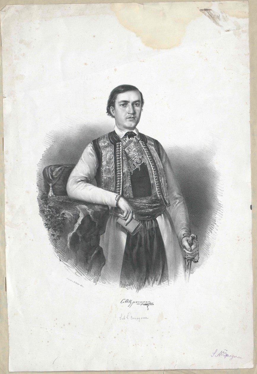 Hrabia Czarnogóry Danilo I autorstwa Artist Unknown