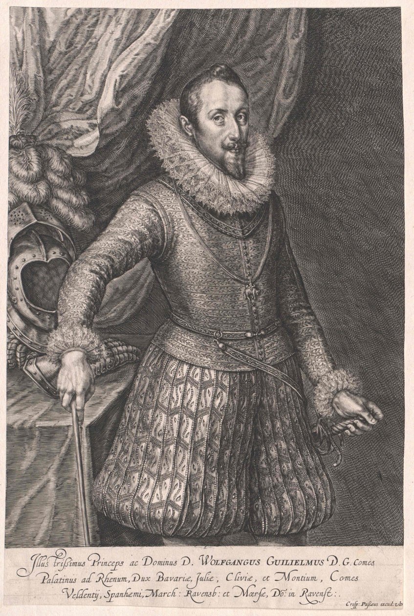 Hrabia palatyn Neuburga Wolfgang Wilhelm autorstwa Artist Unknown