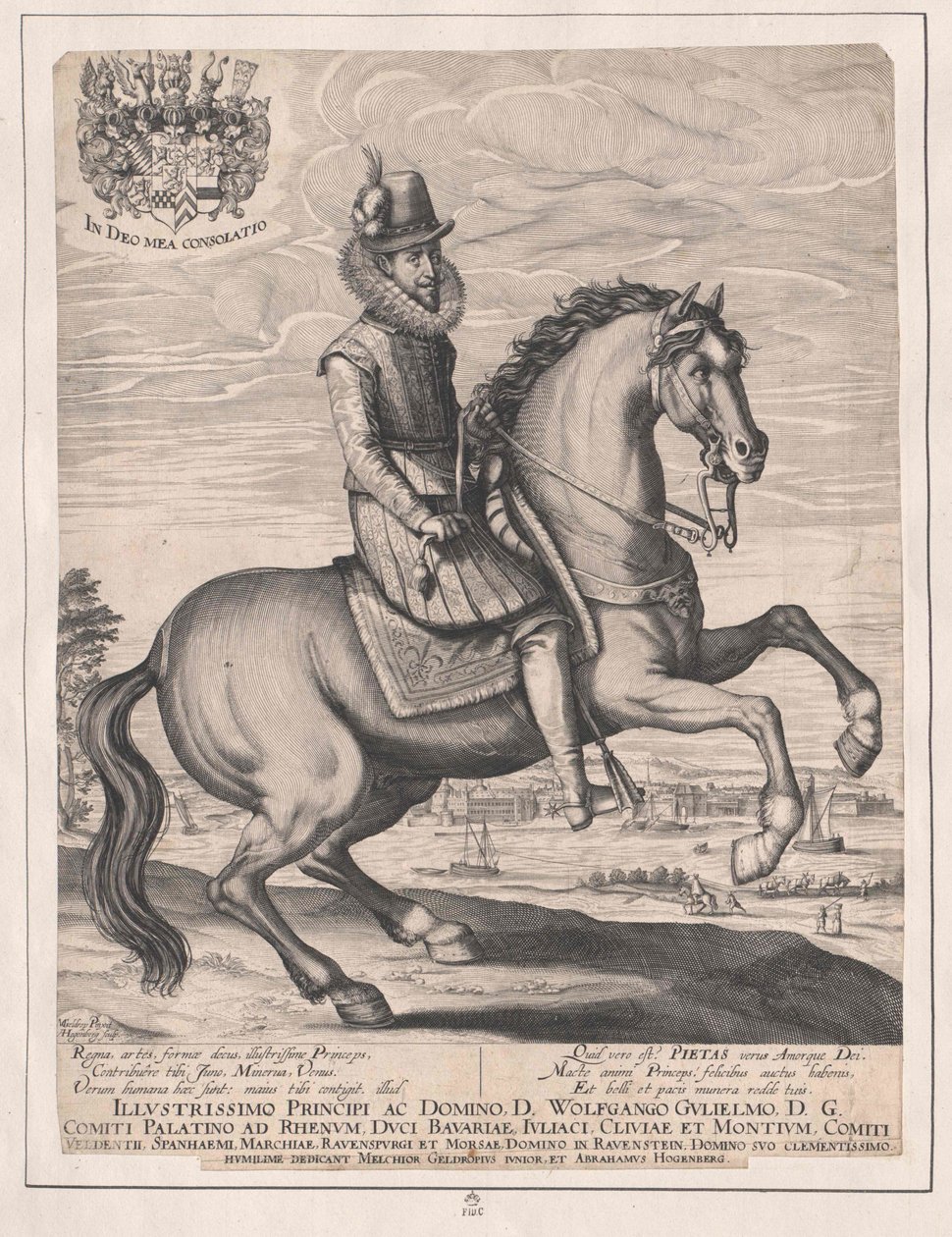 Hrabia palatyn Neuburga Wolfgang Wilhelm autorstwa Artist Unknown