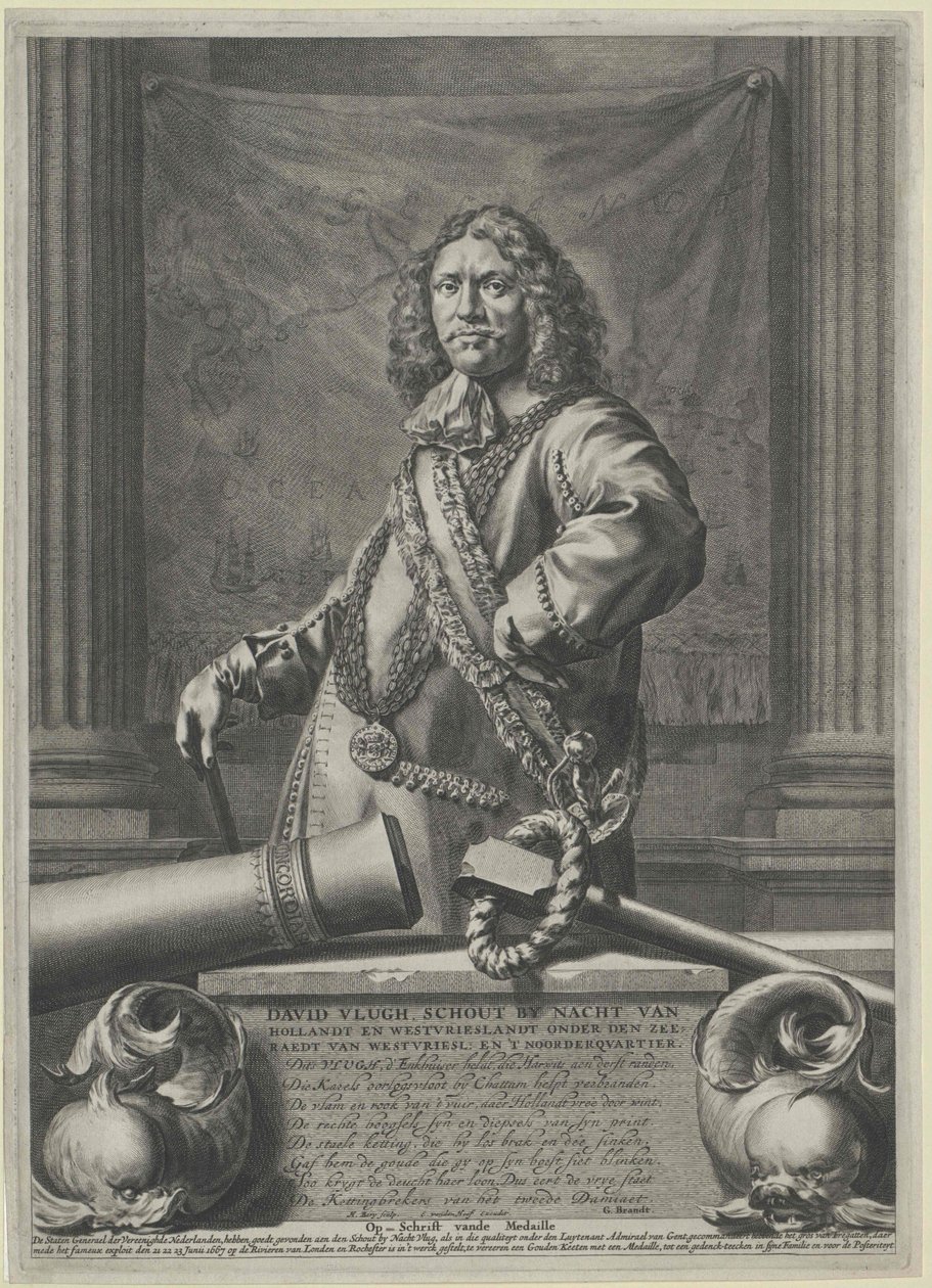 Pan David Vlugh autorstwa Artist Unknown