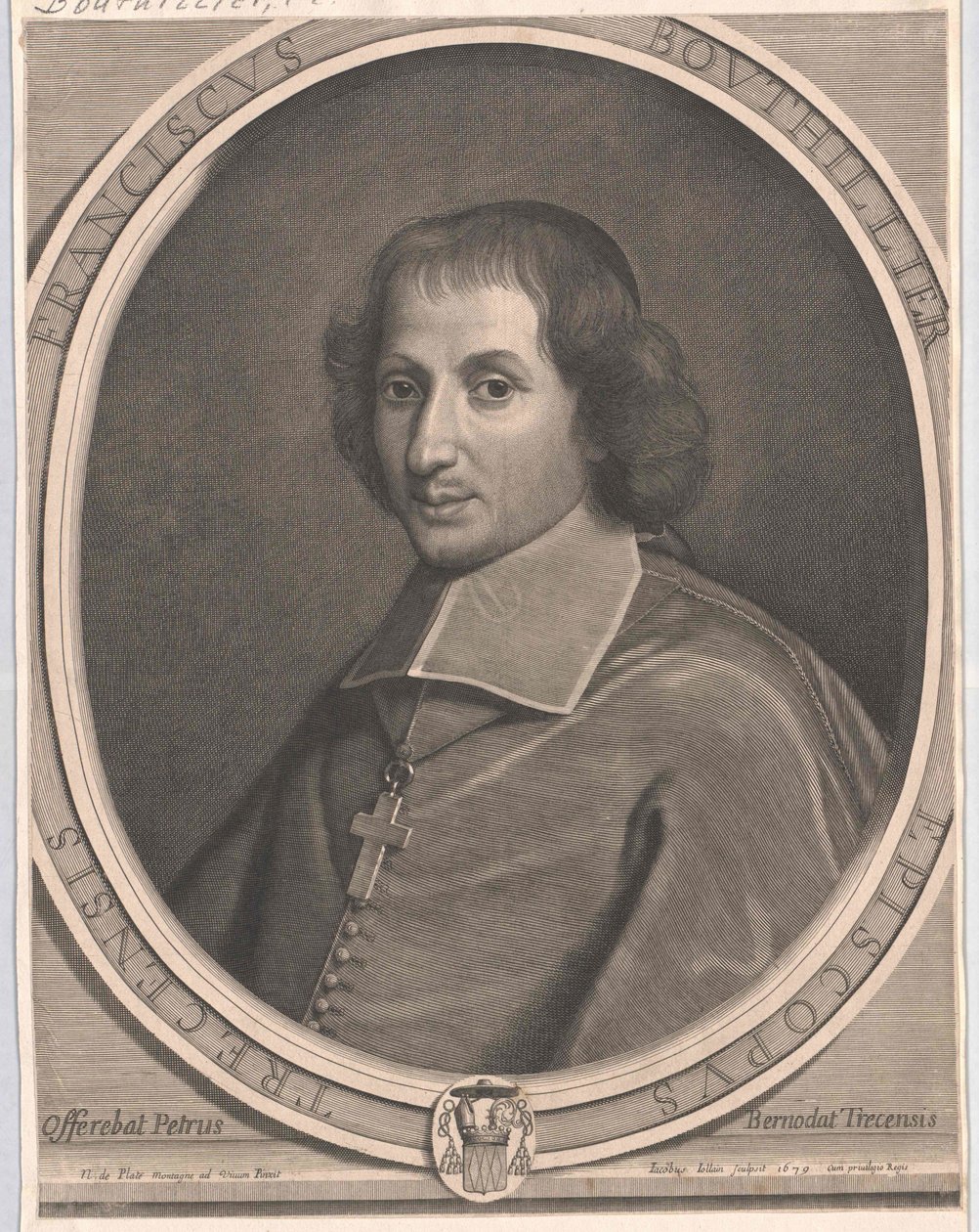 Denis Fran006f0069s Le Bouthillier de Chavigny autorstwa Artist Unknown