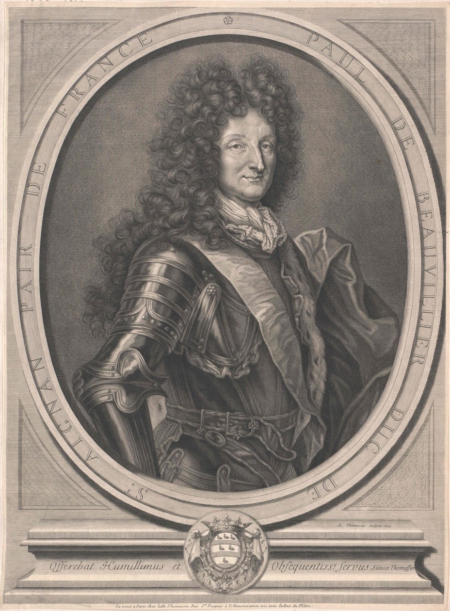 Książę Saint-Aignan Beauvilliers autorstwa Artist Unknown
