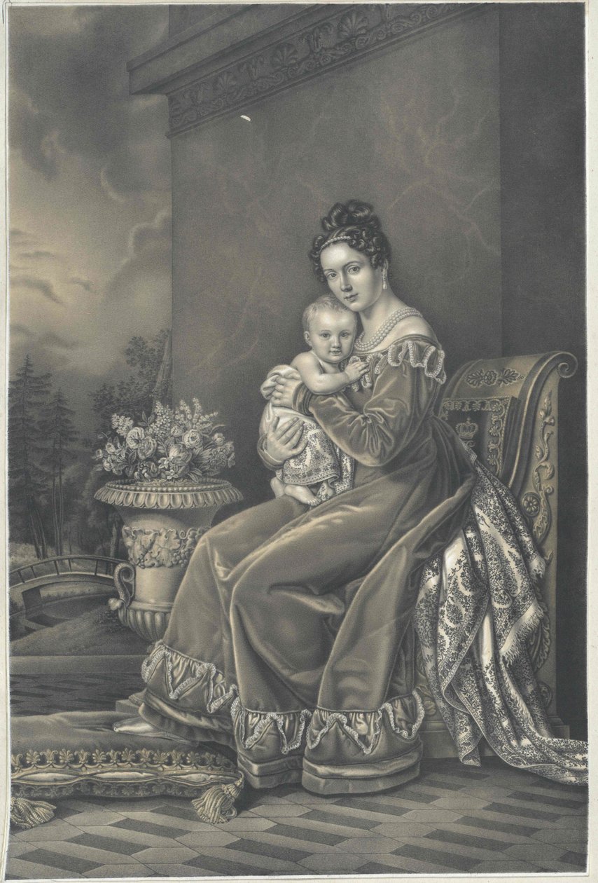 Księżna Wirtembergii Pauline autorstwa Artist Unknown
