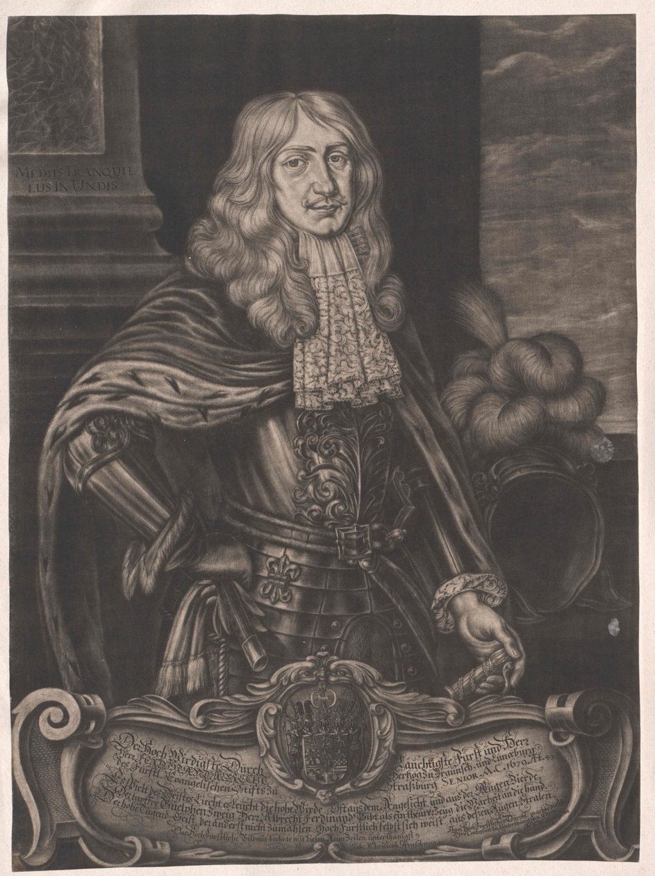 Książę Brunszwiku-Bevern Ferdynand Albrecht I autorstwa Artist Unknown