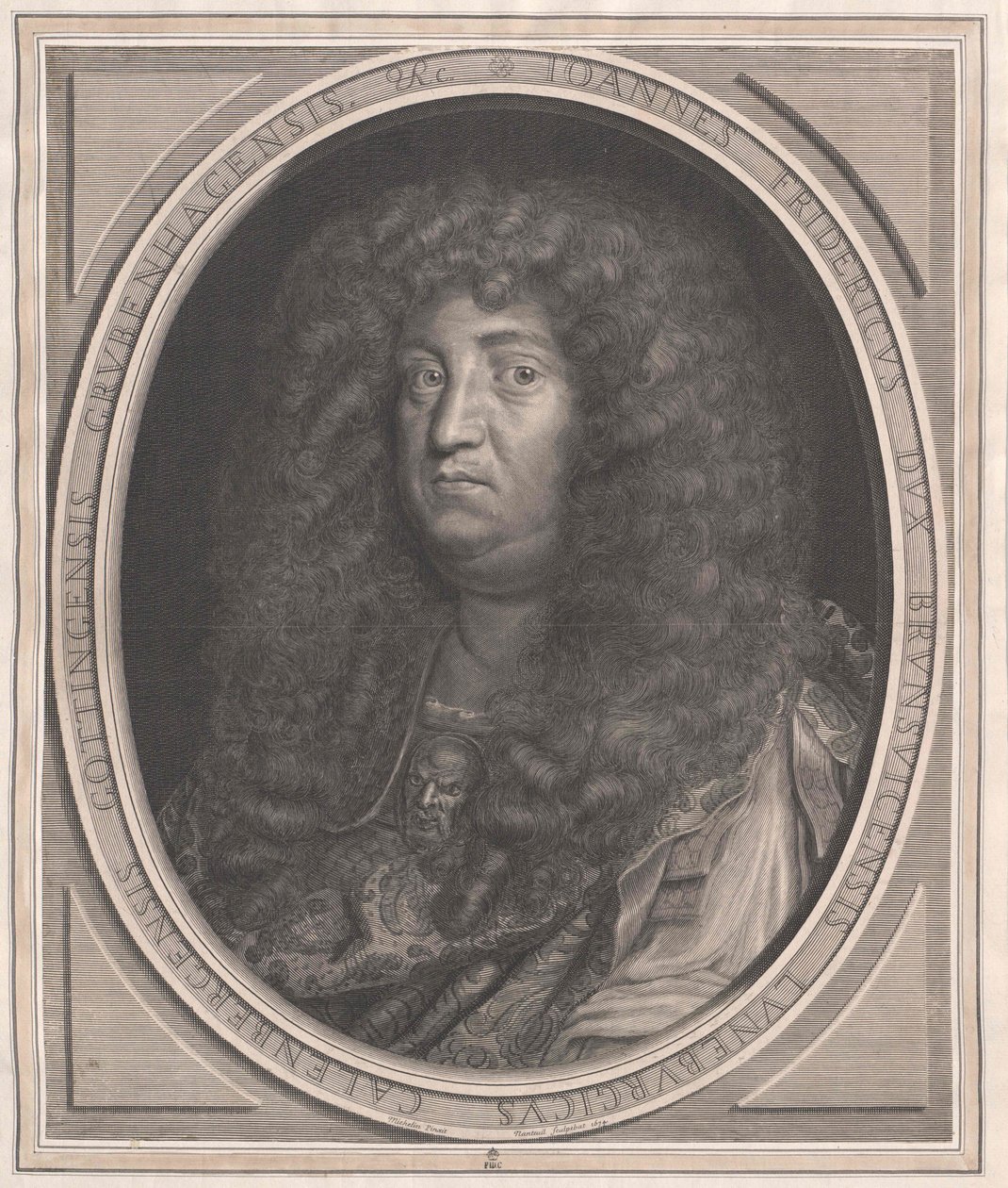 Książę Brunszwiku-Lueneburga Johann Friedrich (druk) autorstwa Artist Unknown