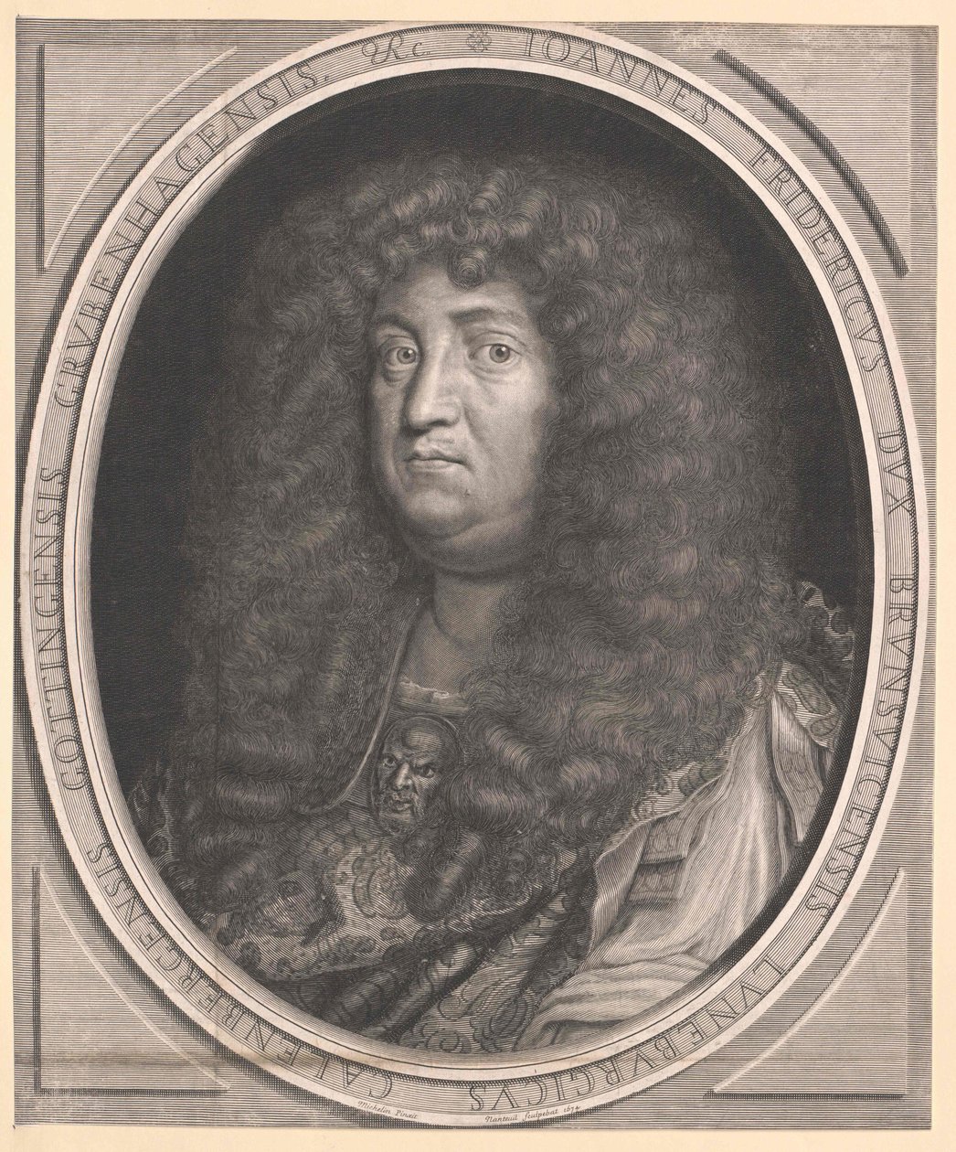 Książę Brunszwiku-Lueneburga Johann Friedrich (druk) autorstwa Artist Unknown
