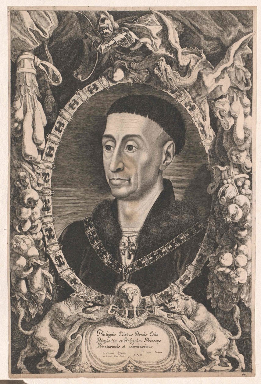 Książę Burgundii Filip III Śmiały autorstwa Artist Unknown