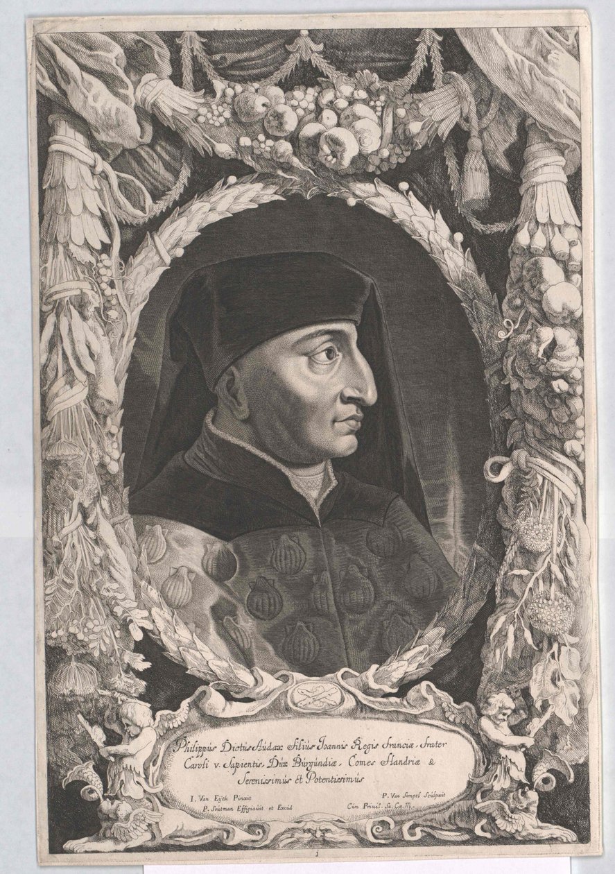 Książę Burgundii Filip II z rodu Kuehnów autorstwa Artist Unknown