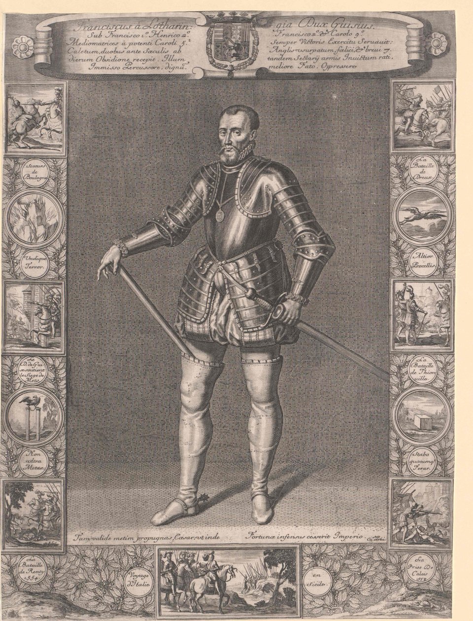 Książę Guise Franciszek I Lotaryński autorstwa Artist Unknown