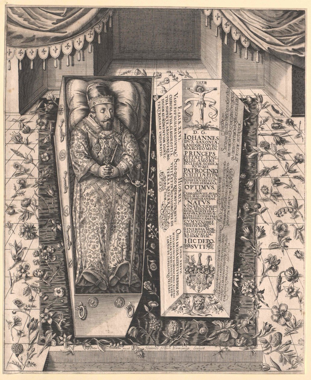 Książę rodu Sachsen-Weimar Johann autorstwa Artist Unknown