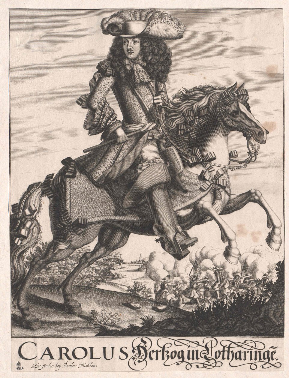 Książę Lotaryngii Karol V. autorstwa Artist Unknown