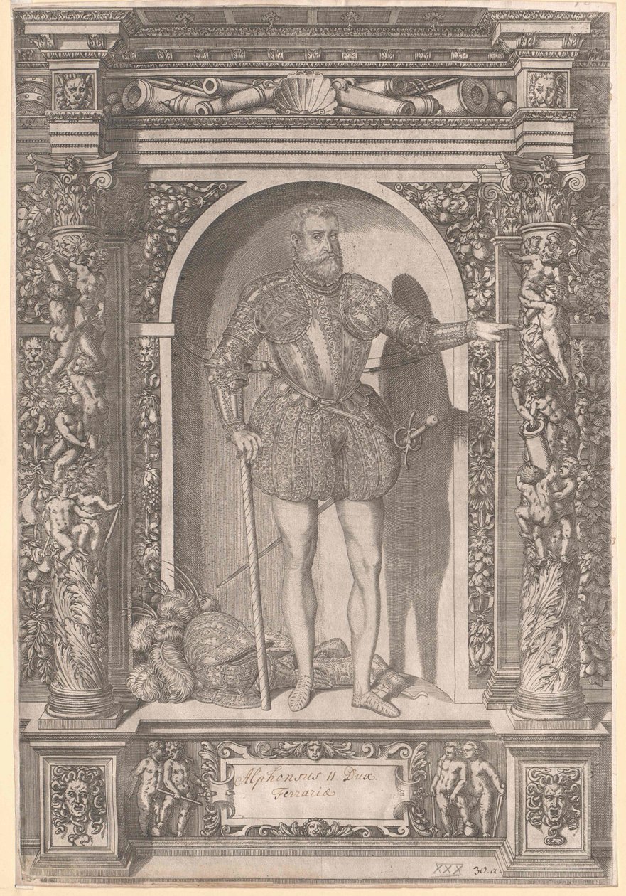 Książę Modeny i Ferrary Alfons II d