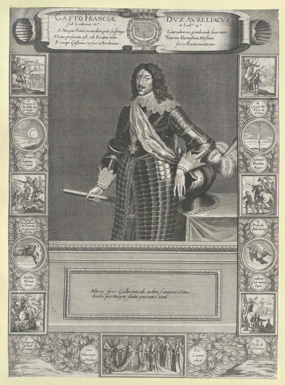 Książę Orleanu Gaston autorstwa Artist Unknown
