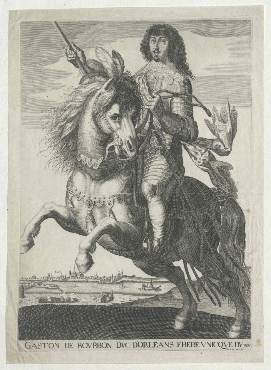 Książę Orleanu Gaston autorstwa Artist Unknown