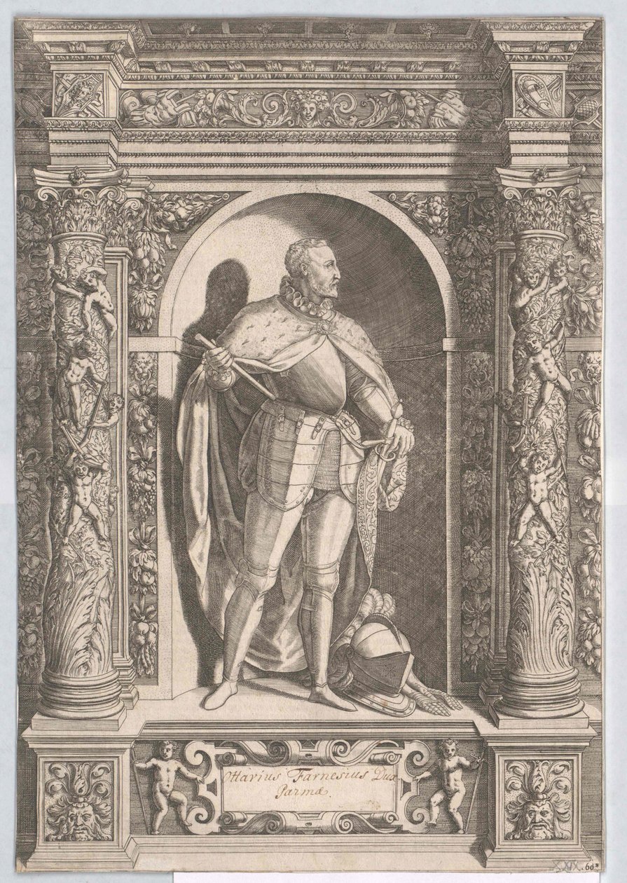 Książę Parmy Oktawian Farnese autorstwa Artist Unknown