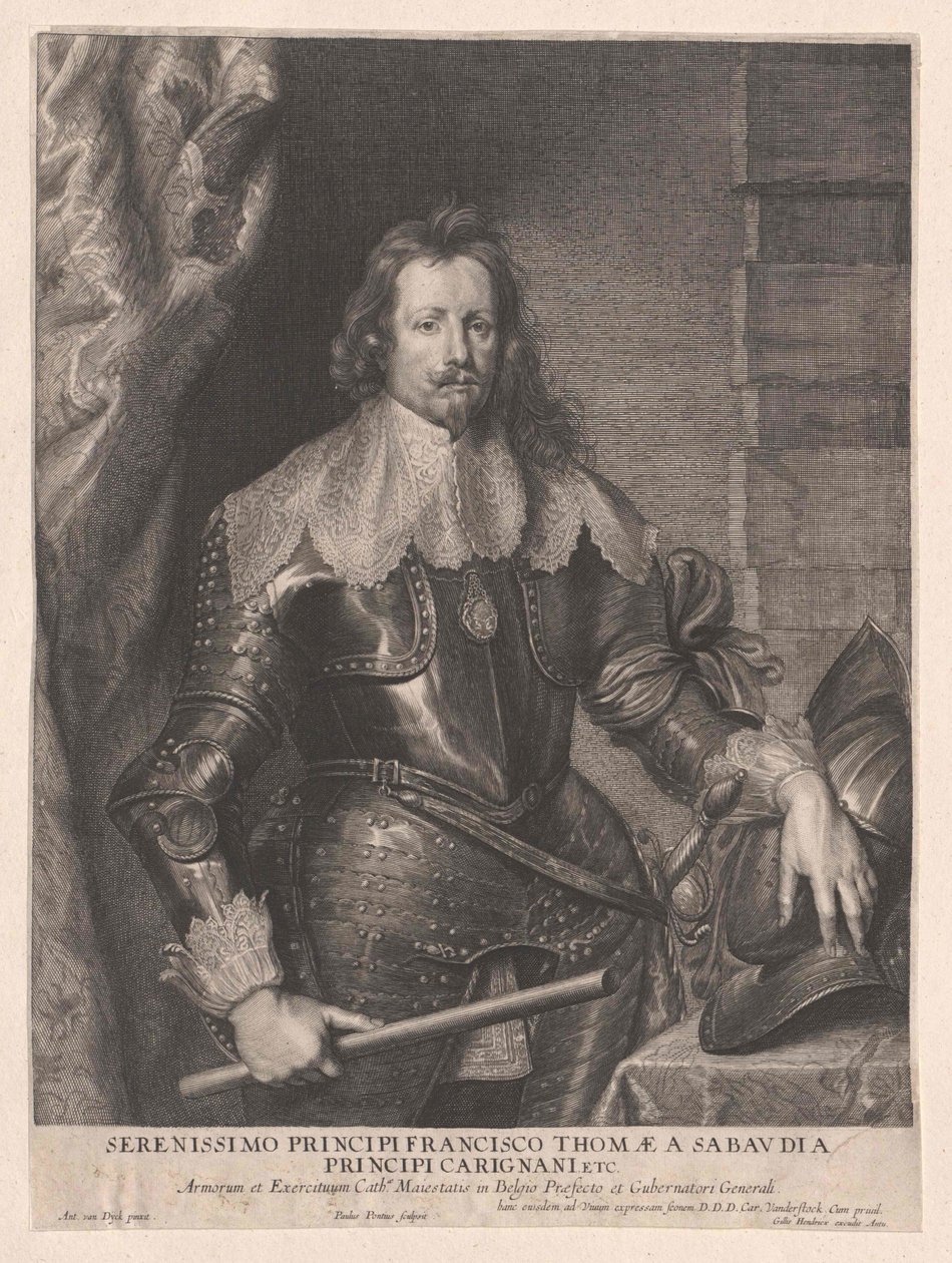 Książę Sabaudii Carignan Franz Thomas autorstwa Artist Unknown