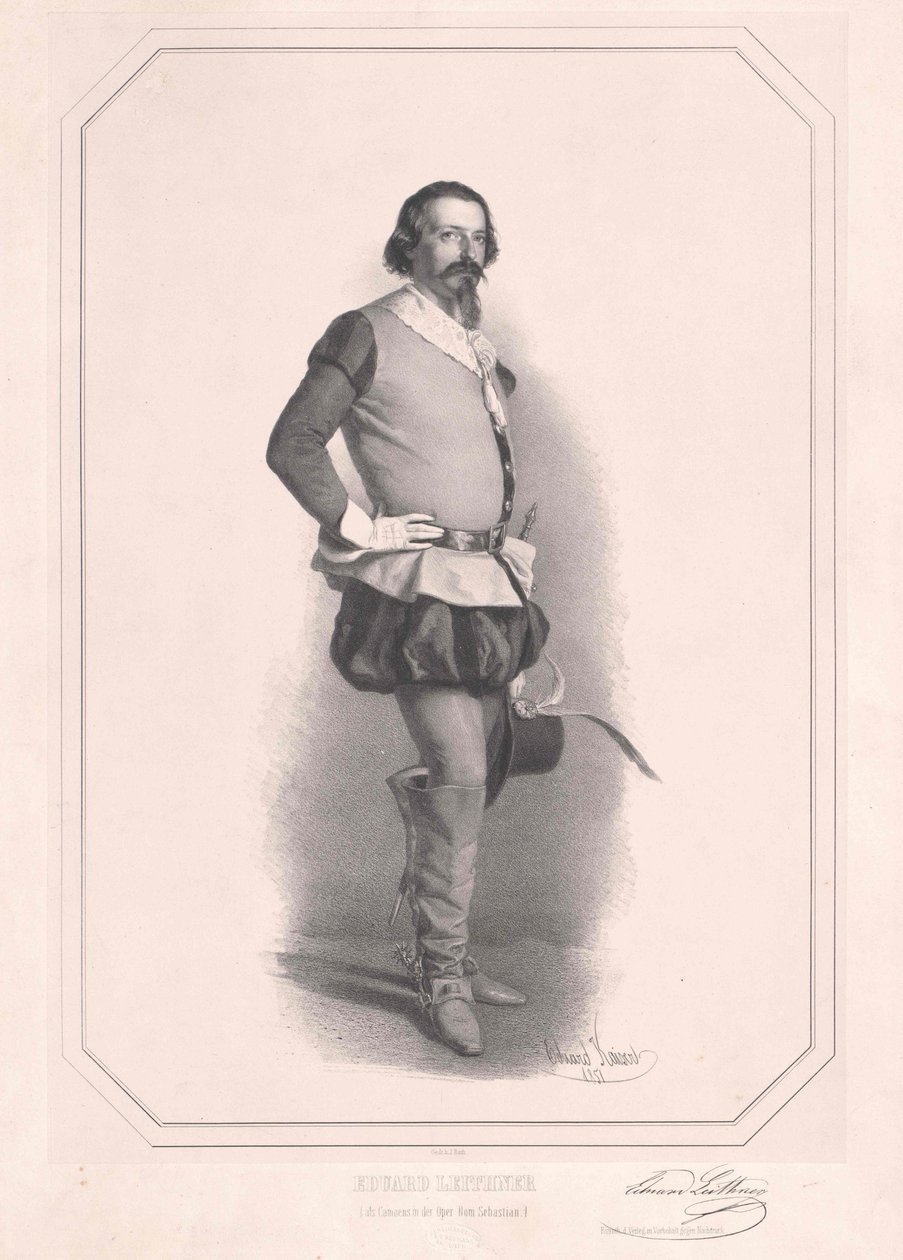 Eduard Leithner autorstwa Artist Unknown