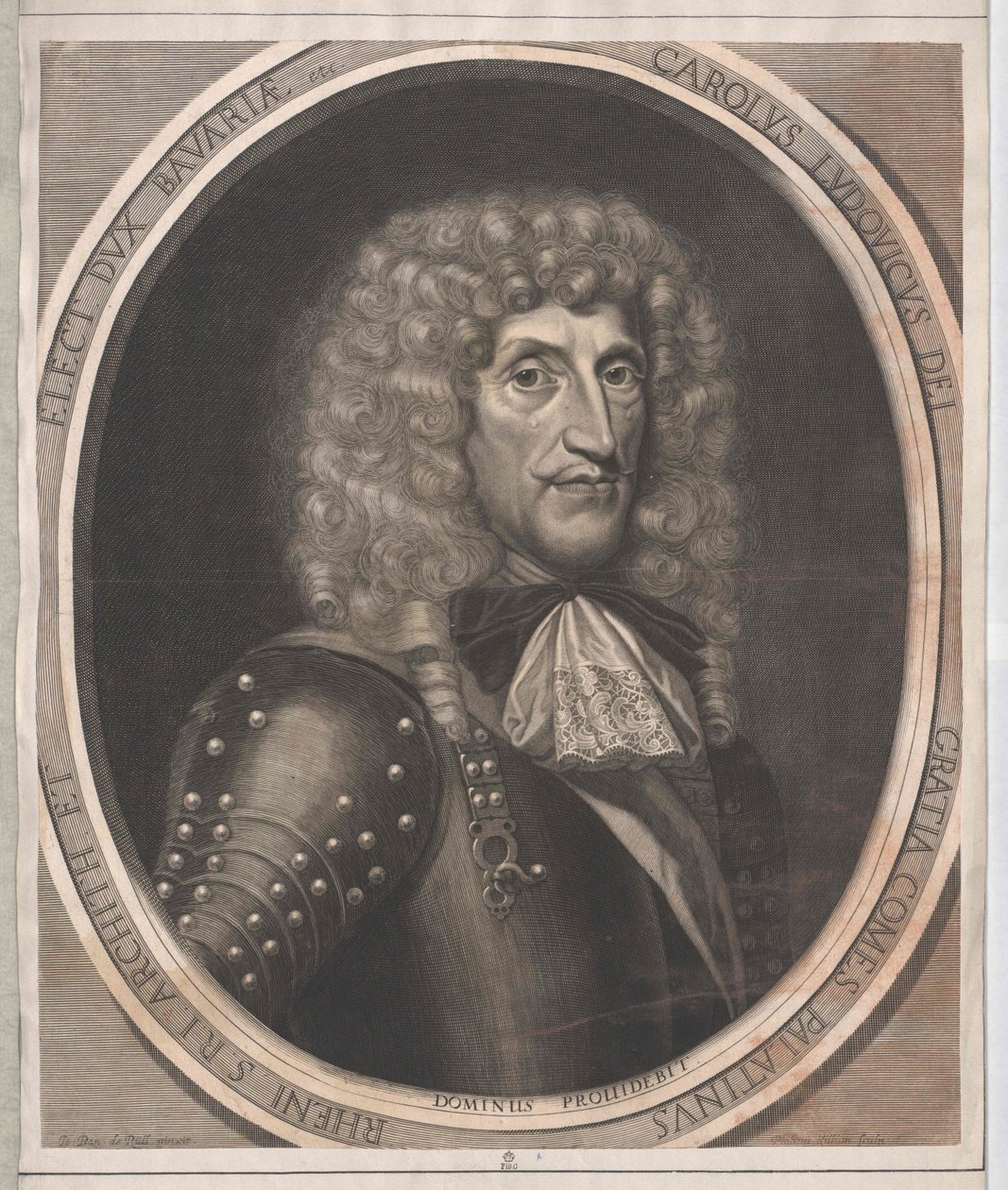 Elektor Palatynatu Karol I Ludwik autorstwa Artist Unknown