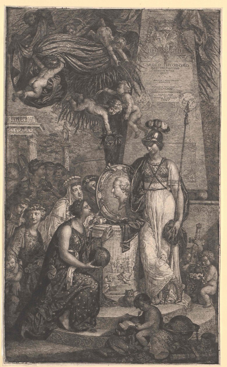 Elektor Bawarii Karl Theodor autorstwa Artist Unknown