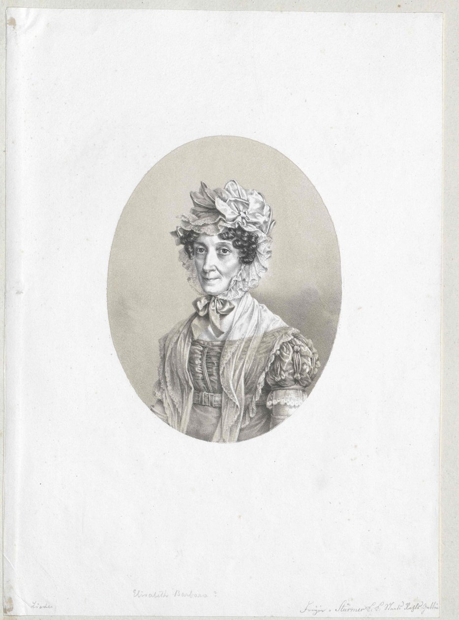 Elisabeth Barbara baronowa von Testa autorstwa Artist Unknown