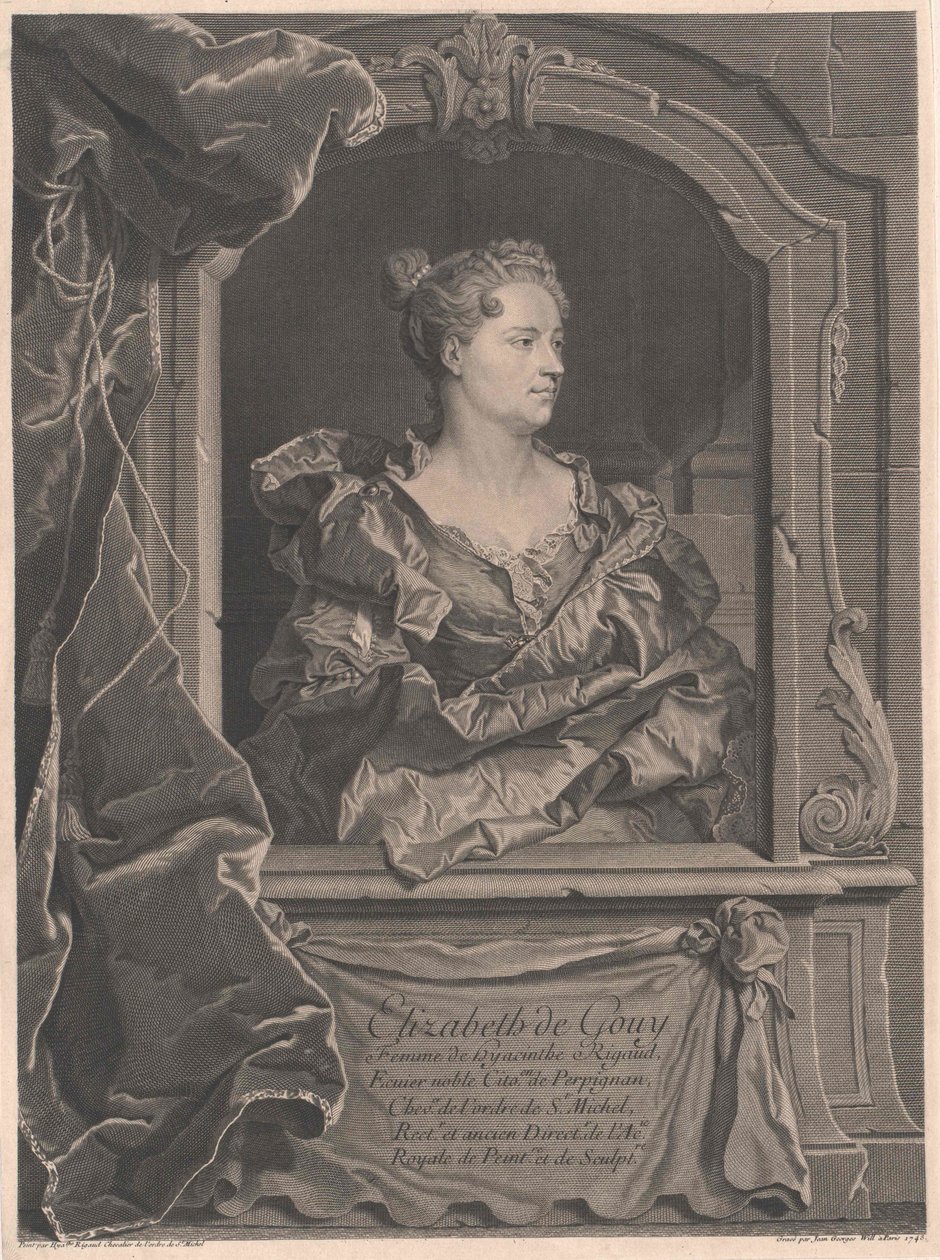 Elisabeth de Gouix autorstwa Artist Unknown