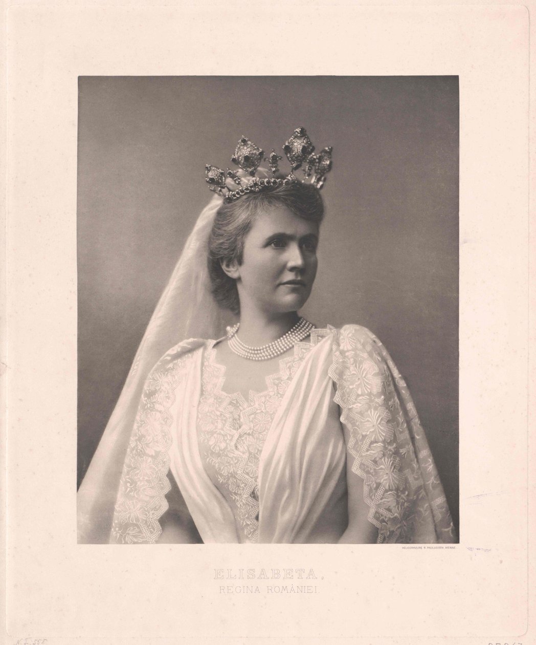 Elisabeth princess Wied autorstwa Artist Unknown