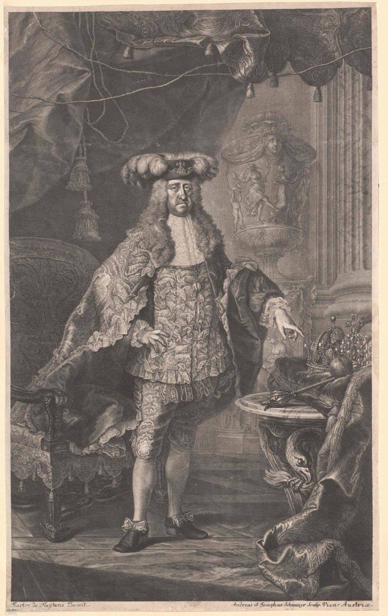 Cesarz Karol VI autorstwa Artist Unknown