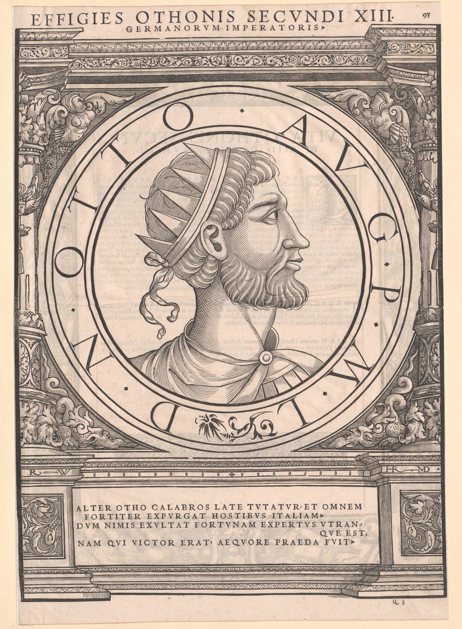 Cesarz Otton II autorstwa Artist Unknown