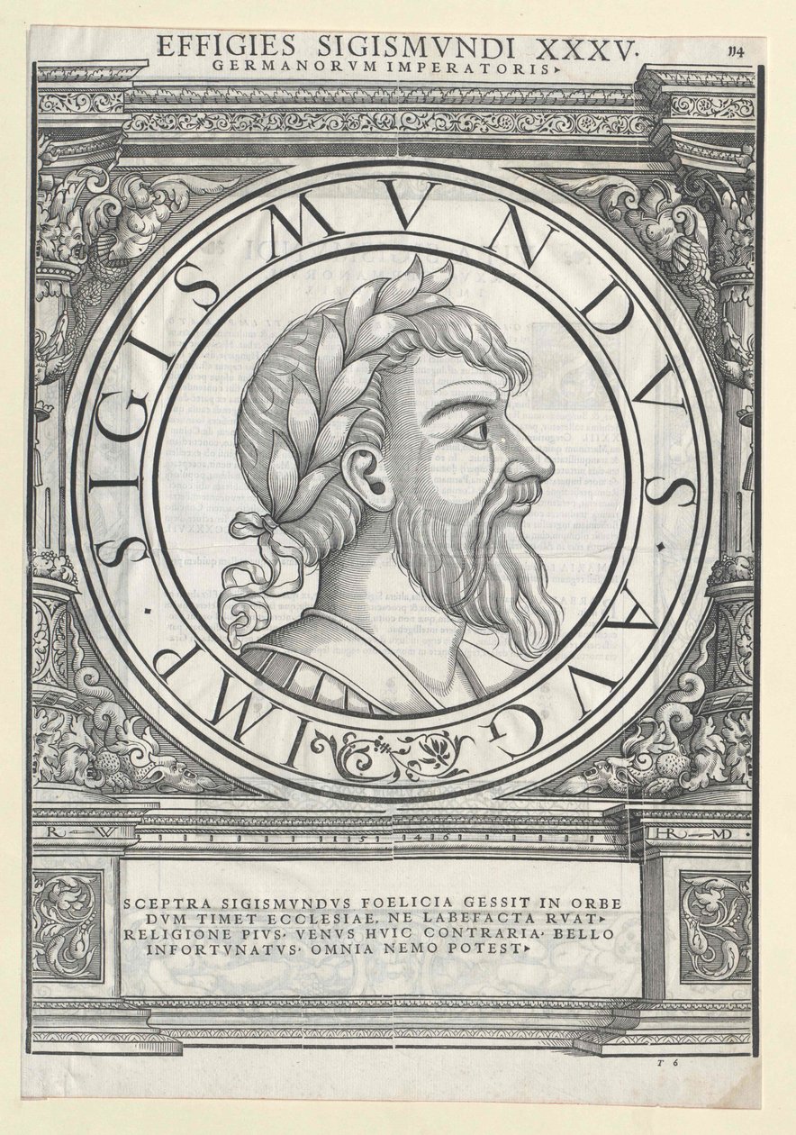 Cesarz Zygmunt I autorstwa Artist Unknown