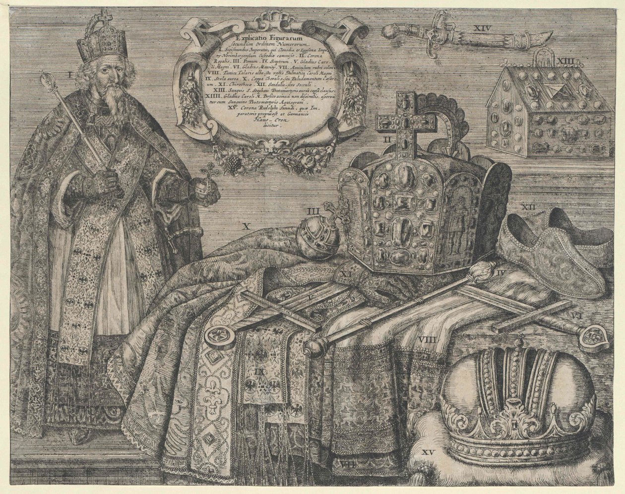 Cesarz Zygmunt I autorstwa Artist Unknown