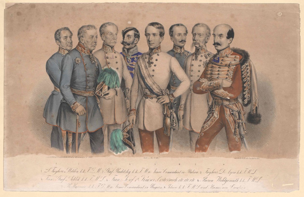 Cesarz Austrii Franciszek Józef I autorstwa Artist Unknown