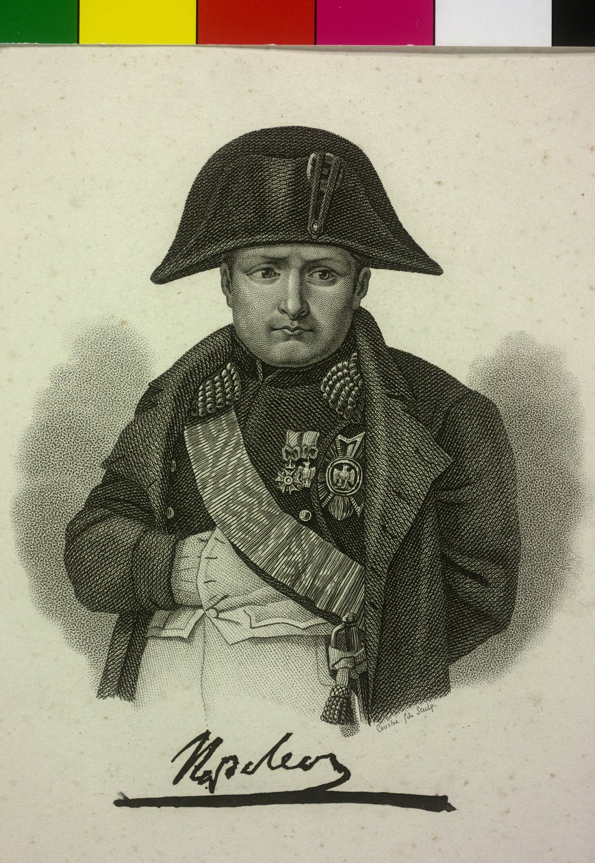 Cesarz Francuzów Napoleon I Bonaparte autorstwa Artist Unknown