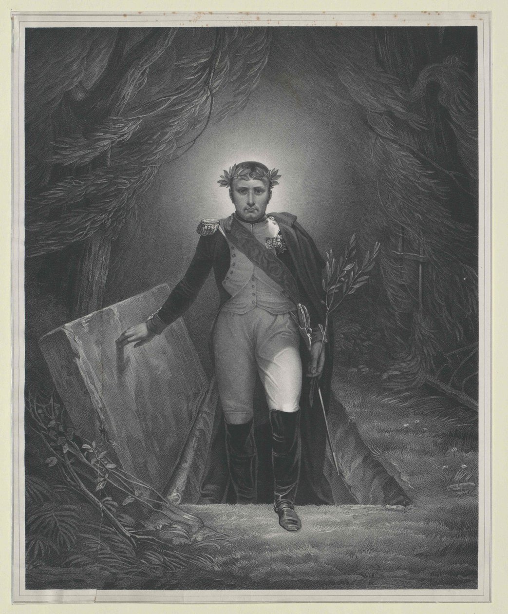 Cesarz Francuzów Napoleon I Bonaparte autorstwa Artist Unknown