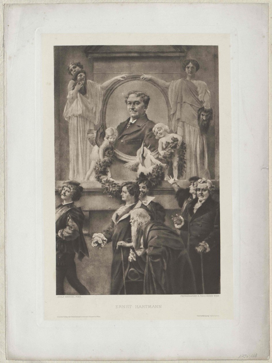 Ernst Hartmann autorstwa Artist Unknown