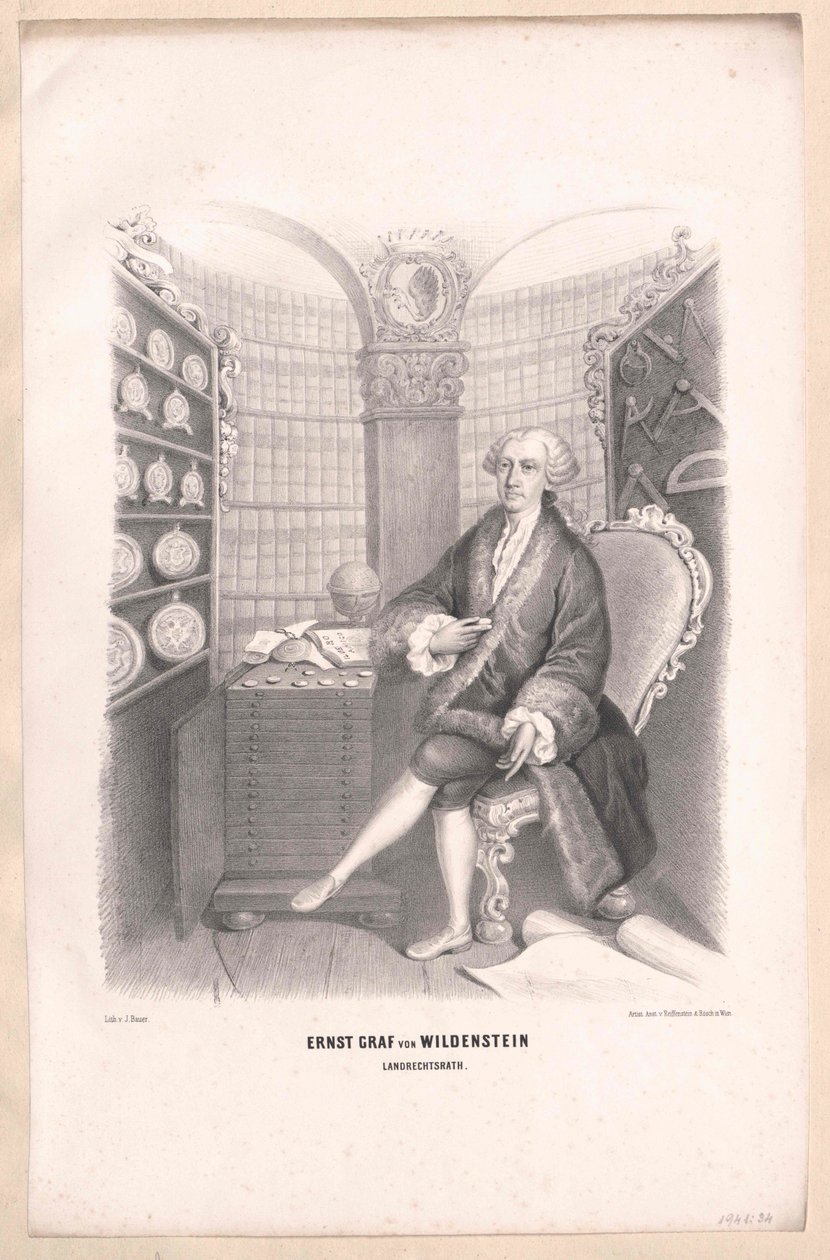 Ernst Henry hrabia von Wildenstein autorstwa Artist Unknown