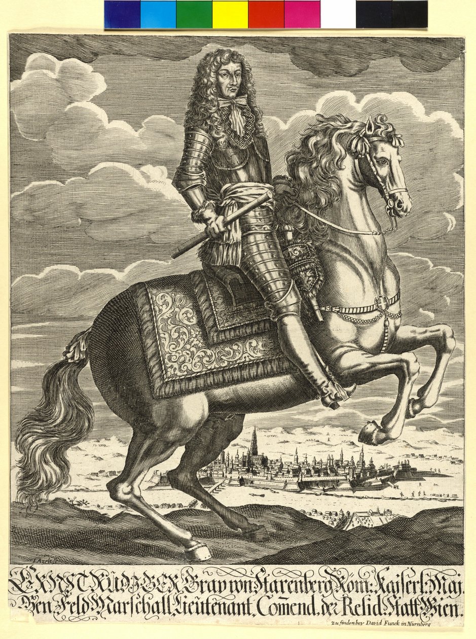 Ernst Roger hrabia Starhemberg autorstwa Artist Unknown