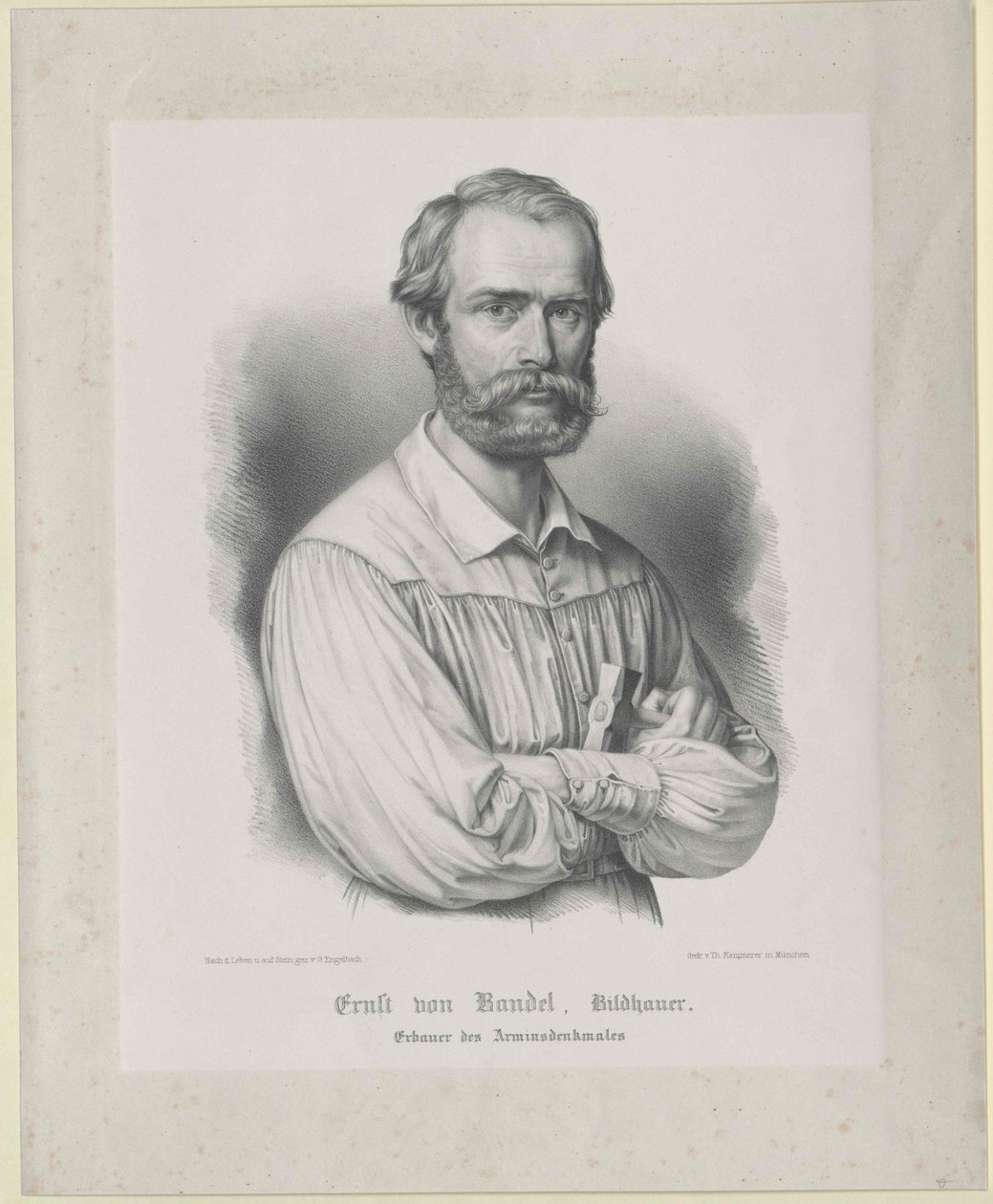 Ernst von Bandel autorstwa Artist Unknown